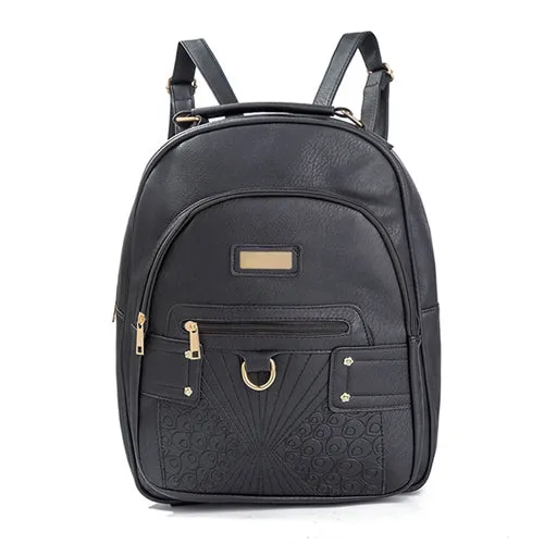 Mochila School Hassle-free shipping PU Large for REPRCLA Bags Girls Quality High Backpacks Casual Leather Female Women Discounted coupons Shoulder Backpack Bags Travel