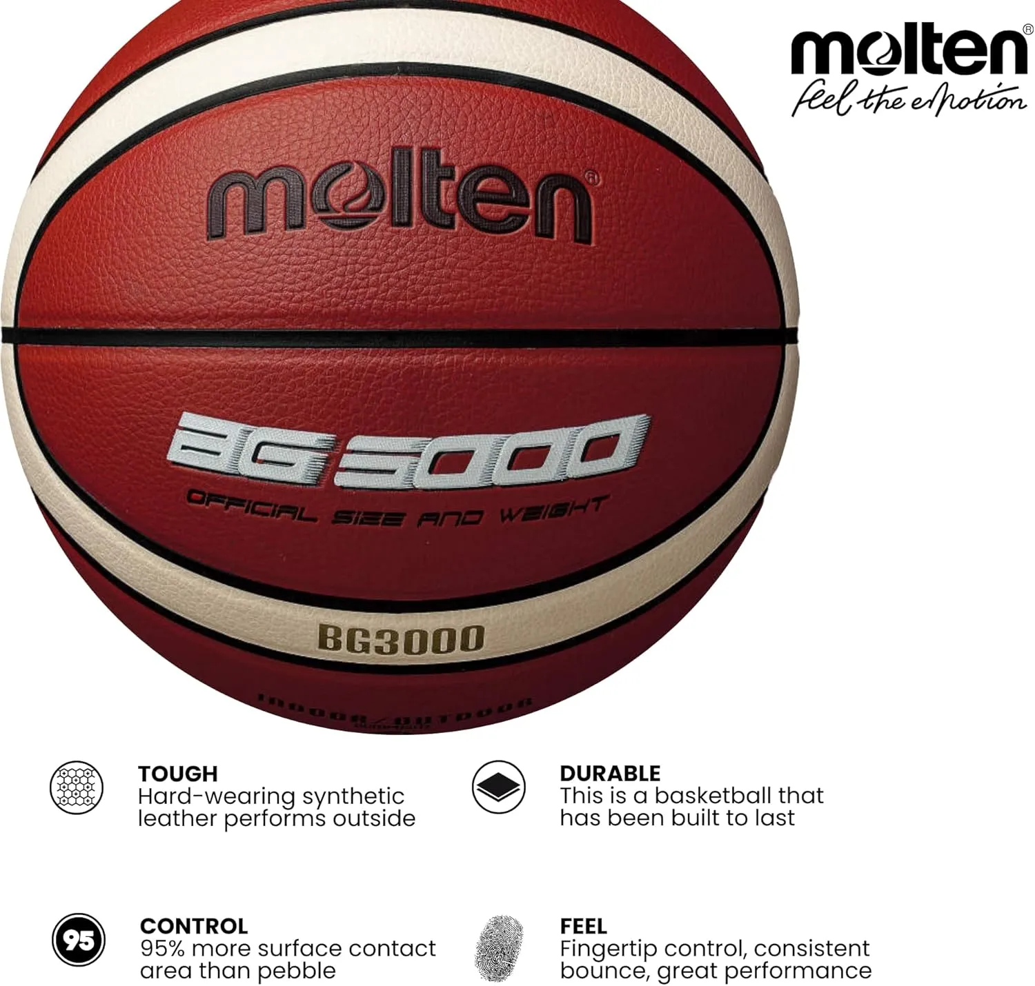 Molten Basketball, Indoor/Outdoor