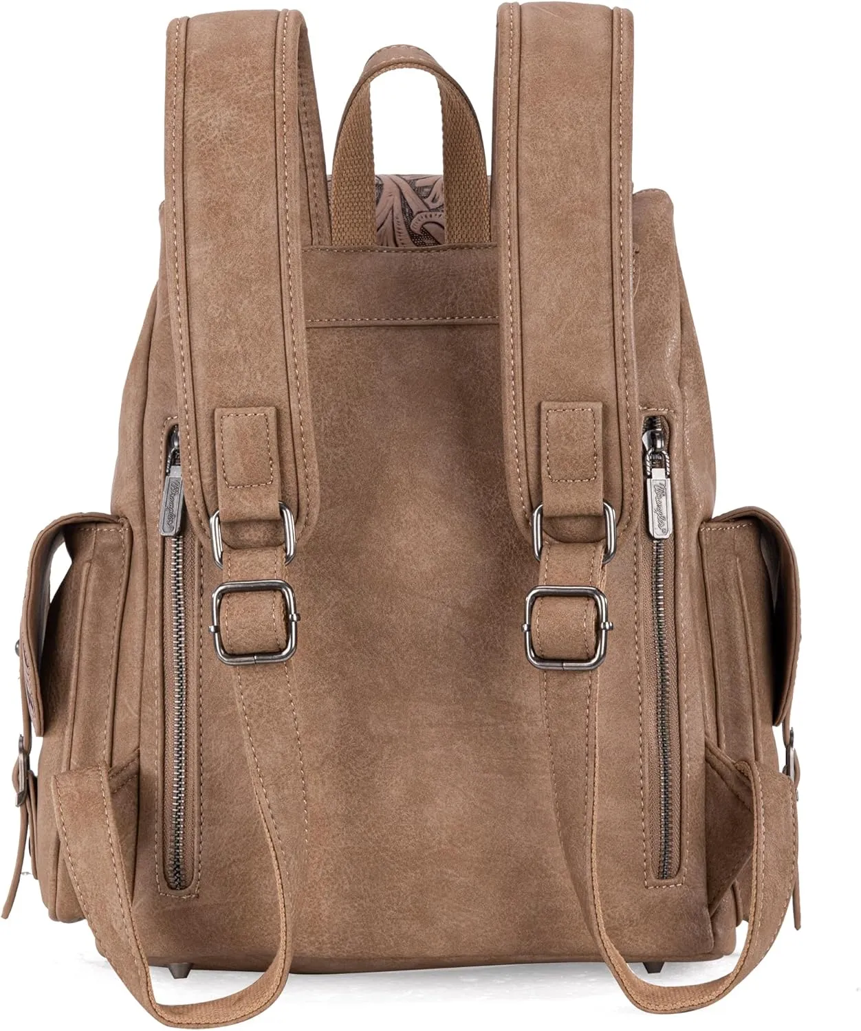 Montana West x Wrangler Backpack Purse for Women Men Western Backpack Floral Tooled Travel Bags