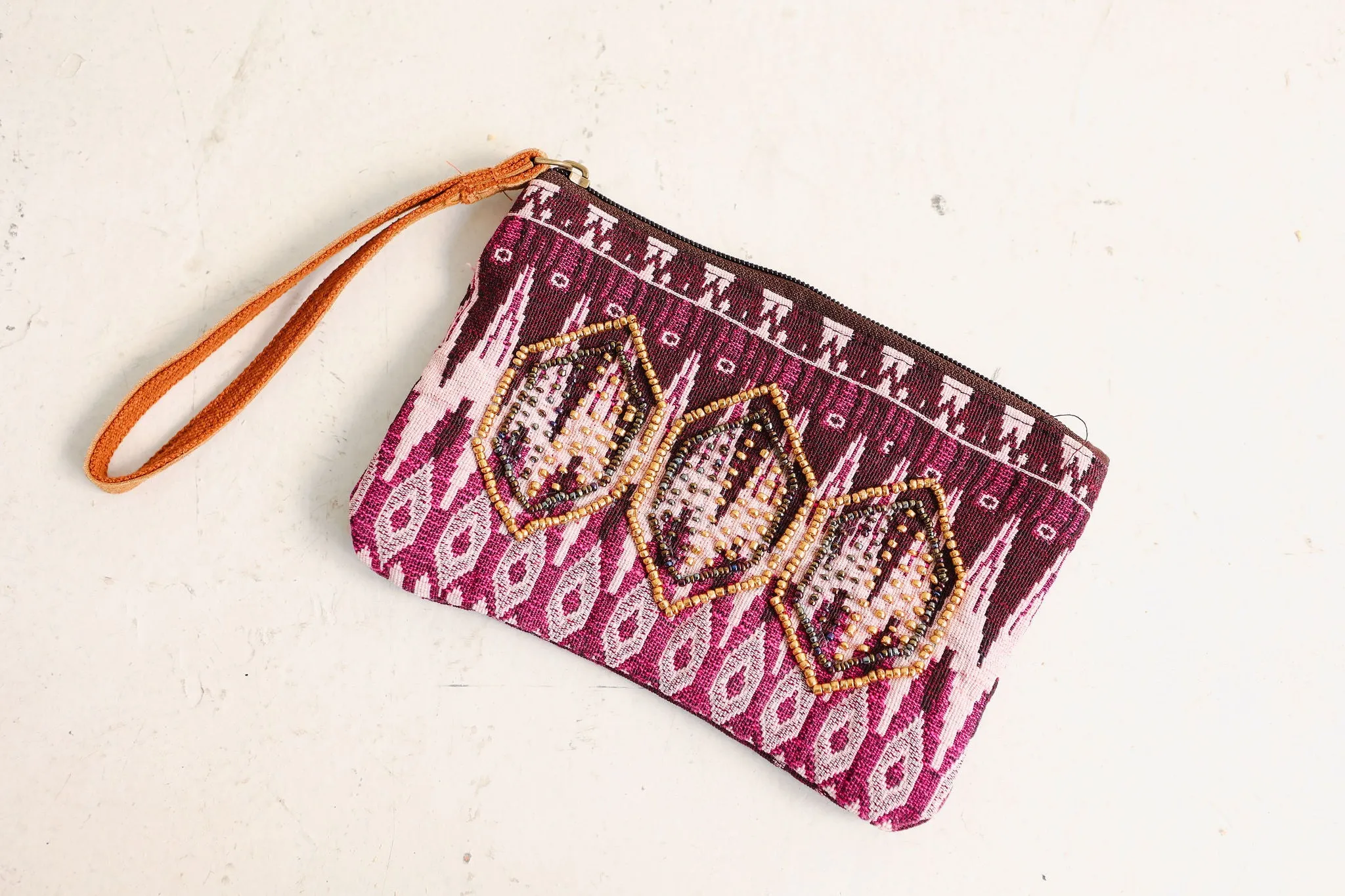 MOSAIC Beaded Clutch