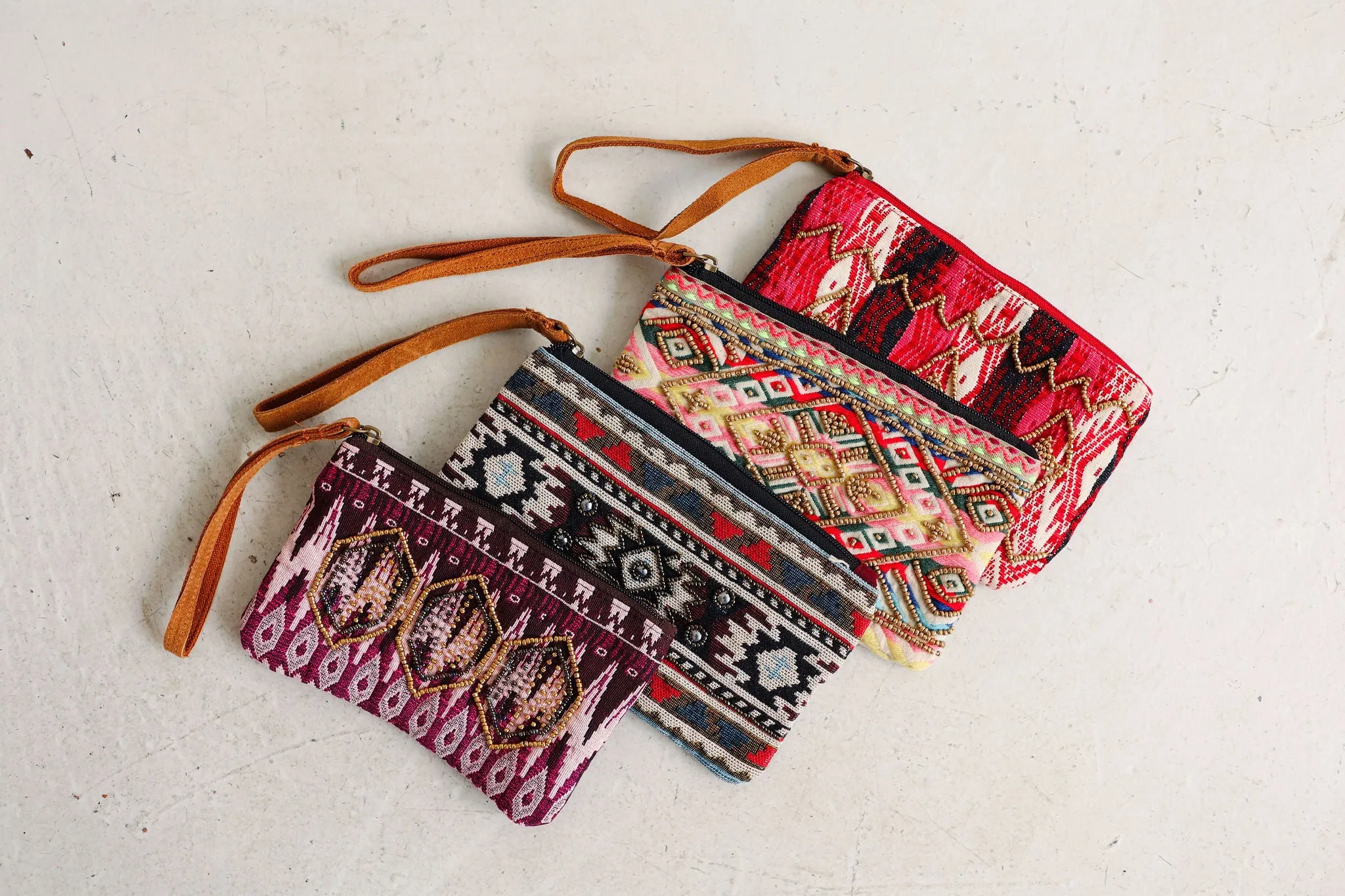 MOSAIC Beaded Clutch