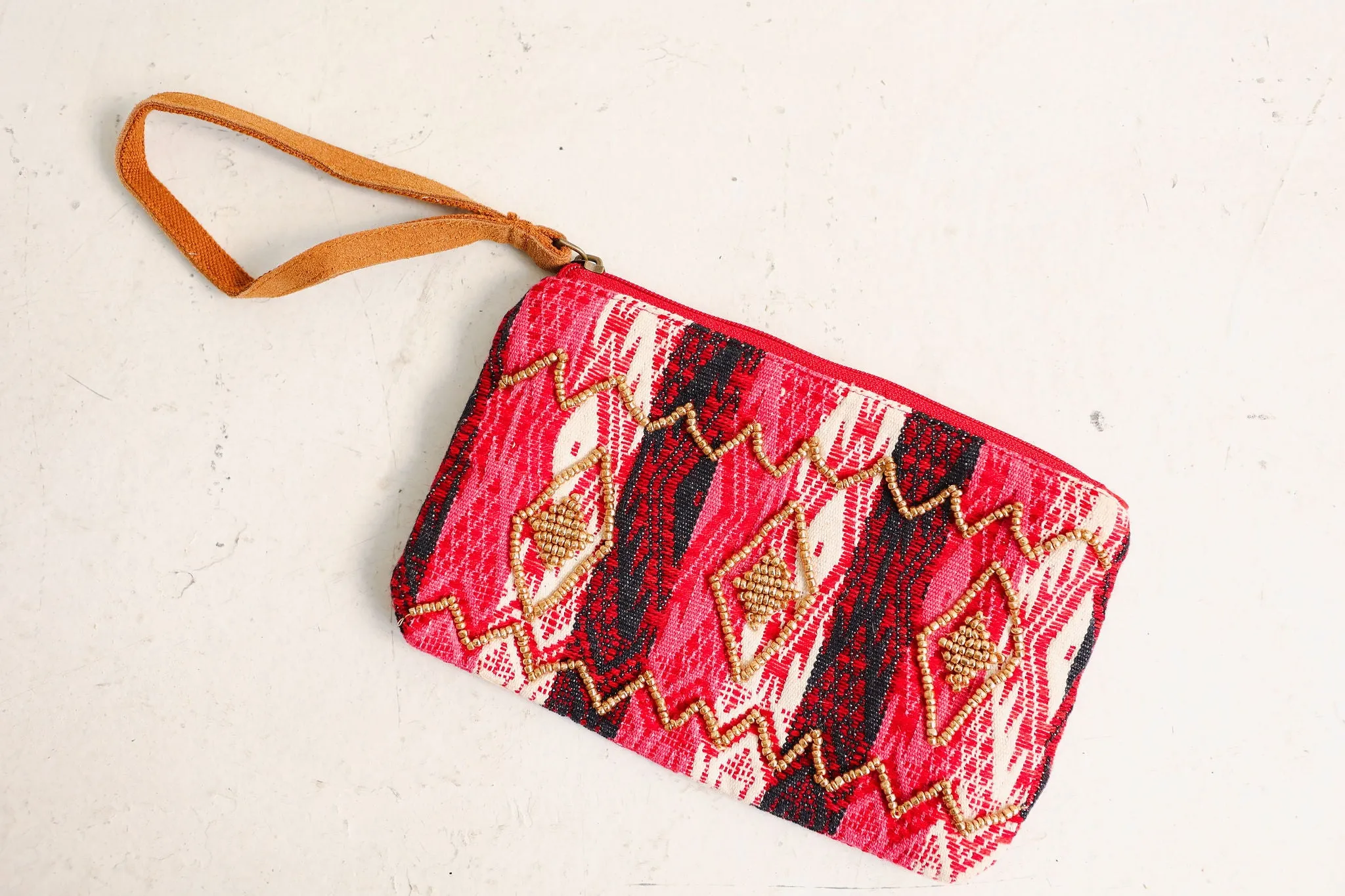 MOSAIC Beaded Clutch