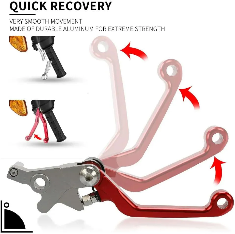 Motorcycle Pivot Brake Clutch Levers Accessories Dirt Pit Bike Handle Bar Aluminum - for BETA RR 250 2T 250RR 2013-2019 2020 2021