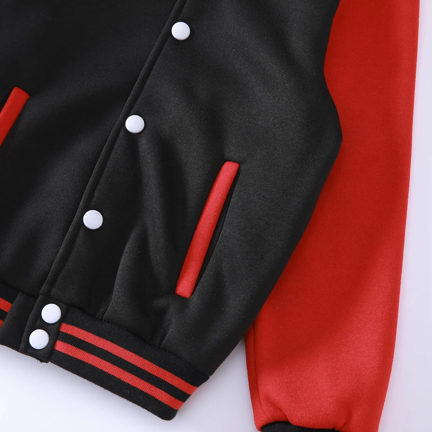 Mowbeat Kids Baseball Jacket Girls Bomber Jackets Boys Varsity Coats Top for Girl Sports Track Outerwear