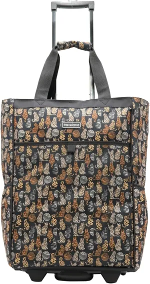 Multi-Purpose Rolling Tote-Cat