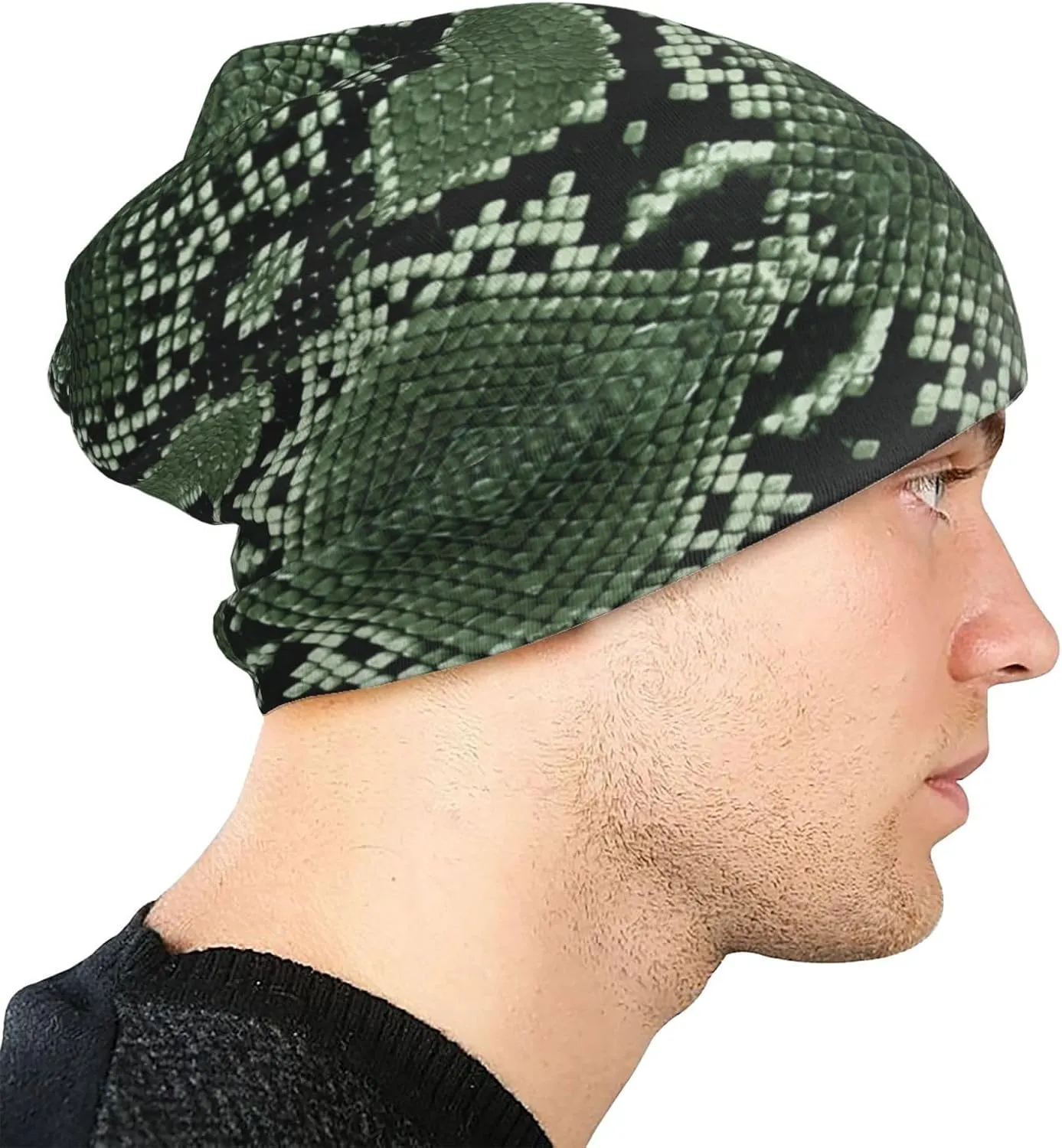 Multifunction Beanie Hat Math Equation School Design Jogging Cycling Baggy Beanies Soft Warm Chemo Hats Stretch Skull Cap