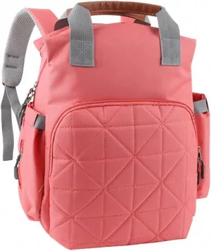 Mummy Bag Nappy maternal child Large Capacity Bag Travel Backpack Pink 20 inches