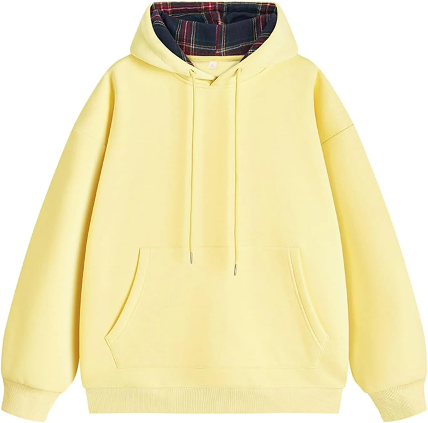 Muscularfit Drawstring Sweatshirts for Men Loose Long Sleeve Solid Casual Hooded Pullover Shirts lightweight Athletic Hoodies