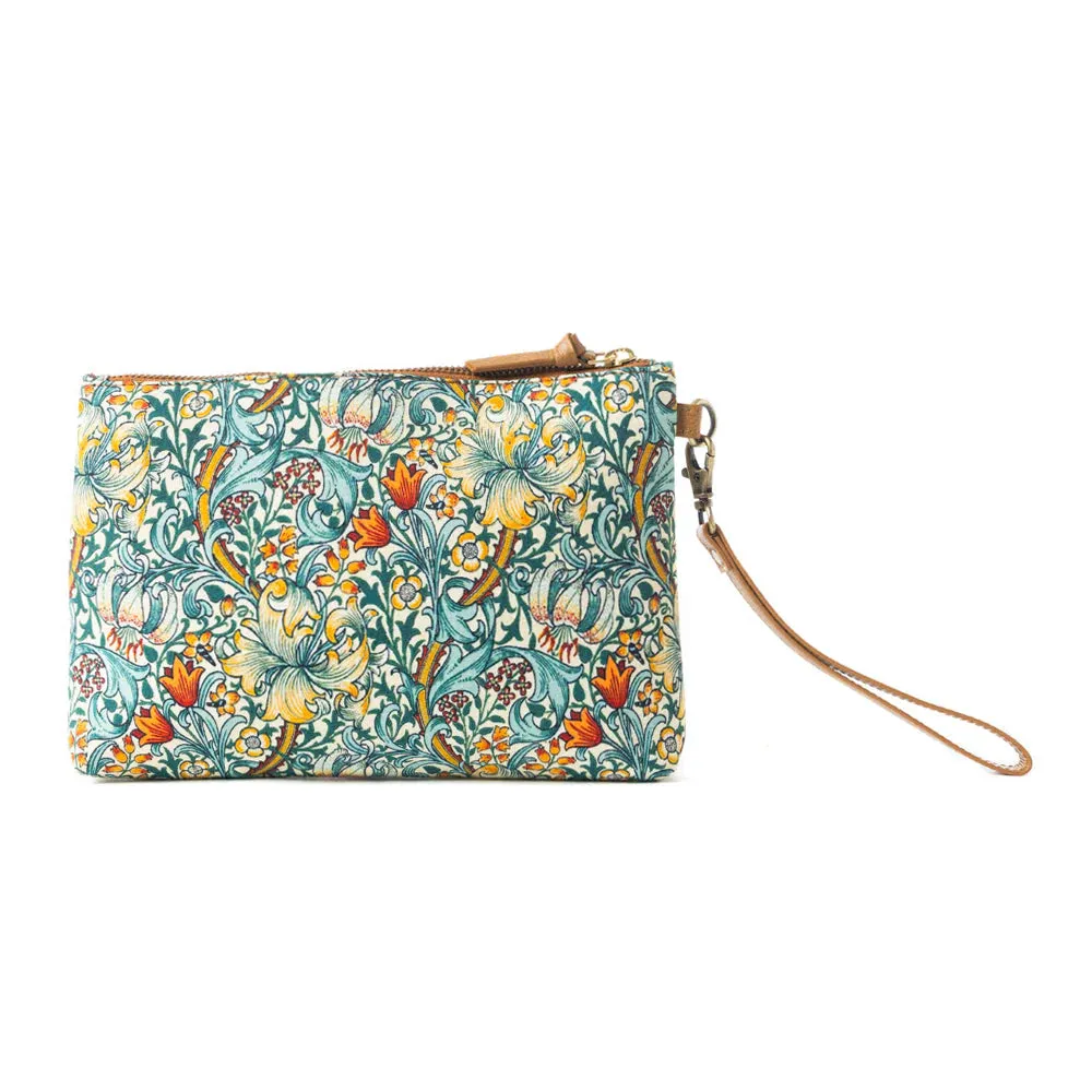 My Own Garden Clutch Handbag - Green Multi