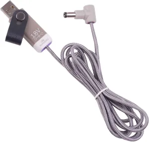 myVolts Ripcord USB to 18V DC Power Cable Compatible with Fulltone MDV-1 Effects Pedal
