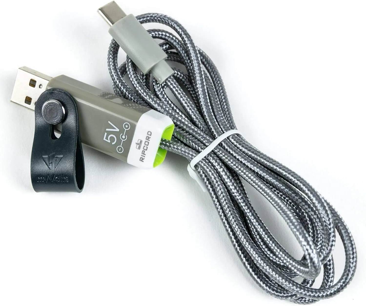 myVolts Ripcord USB to 5V DC Power Cable Compatible with Focusrite Scarlett Solo 4th Gen Audio Interface