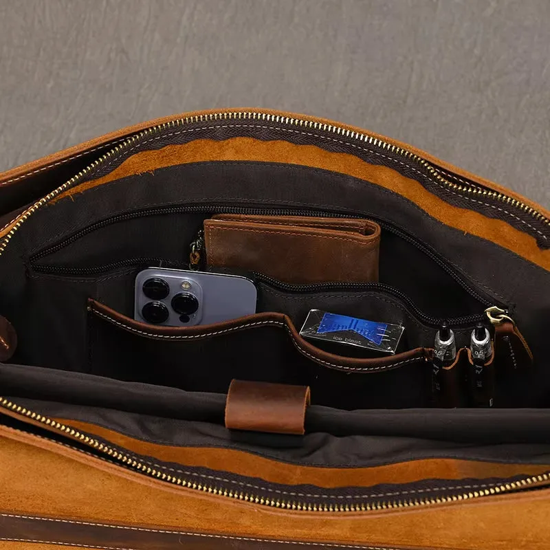 Nash | Vintage Messenger Laptop Handbag