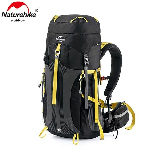 Naturehike 55L 65L Backpack Professional Hiking Bag with