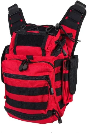 NcSTAR CVFRB2918R Vism PVC First Responders Utility Bag/Red
