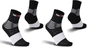 NEENCA Medical Compression Socks—2 Pairs, Ankle Socks for Injury Recovery, Pain Relief, Swelling, Sport Protection 20-30 mmHg