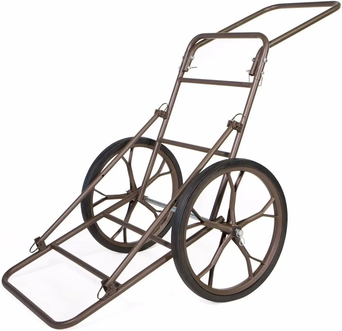New Folding Deer Cart Game Hauler Utility Hunting Accessories Gear Dolly Cart 500lb