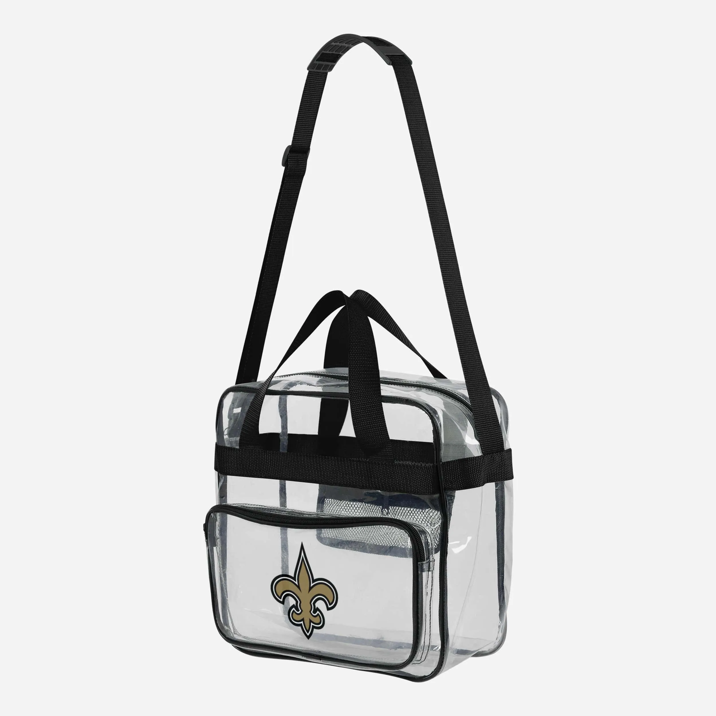 New Orleans Saints Clear Messenger Bag