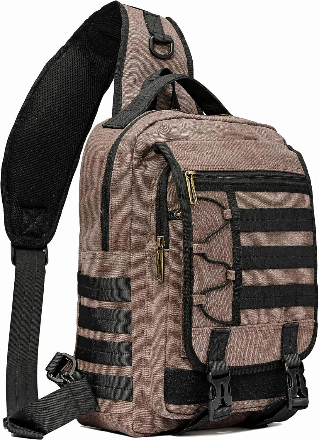 NICGID Sling Bags Chest Shoulder Backpacks, 13.3'' 14.1'' 15.6''Laptop Backpack Crossbody Messenger Bag Travel Outdoor