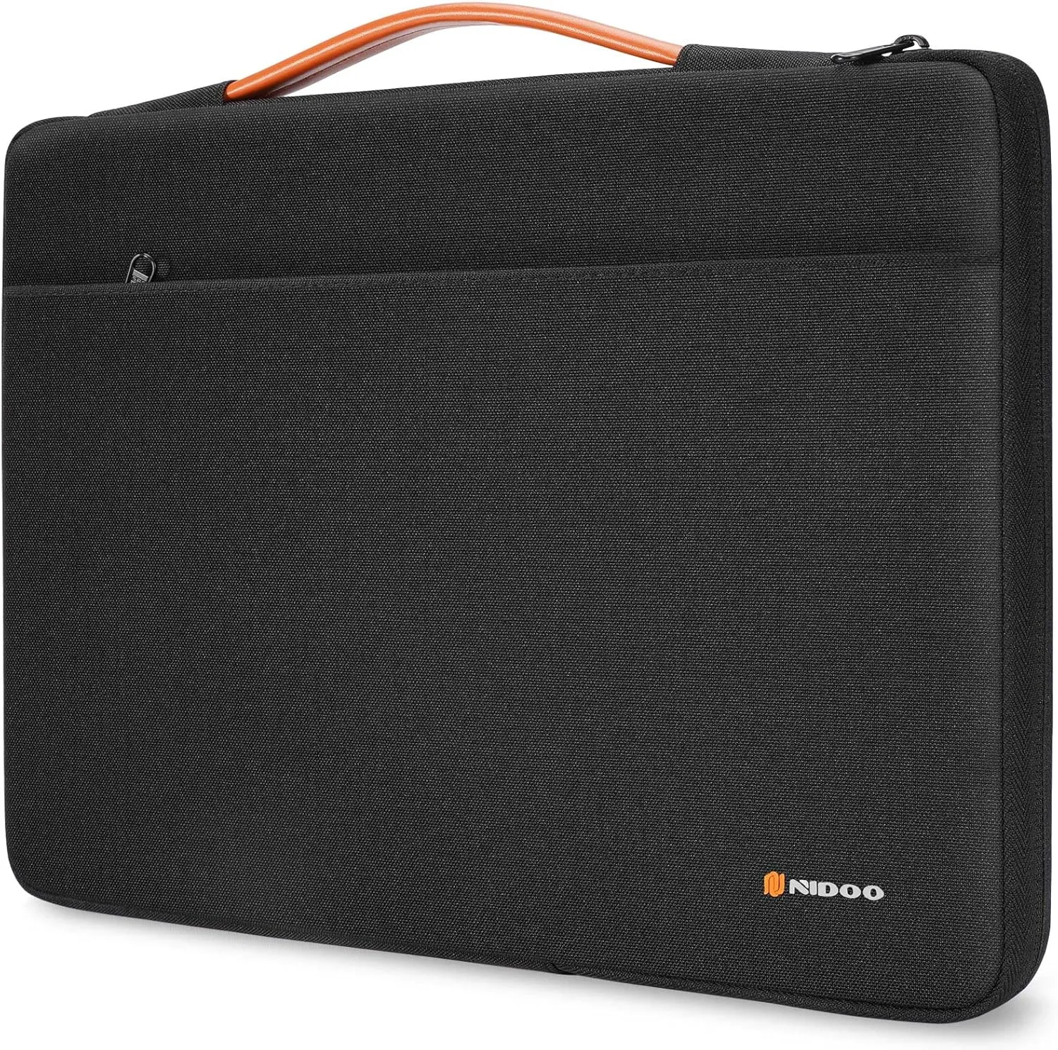 NIDOO 15.6 Inch Laptop Sleeve for Lenovo Legion, IdeaPad, ThinkPad, Acer, Dell, Asus, HP - Black - Adults, Professionals, Gamers - Briefcase Style - Space Theme