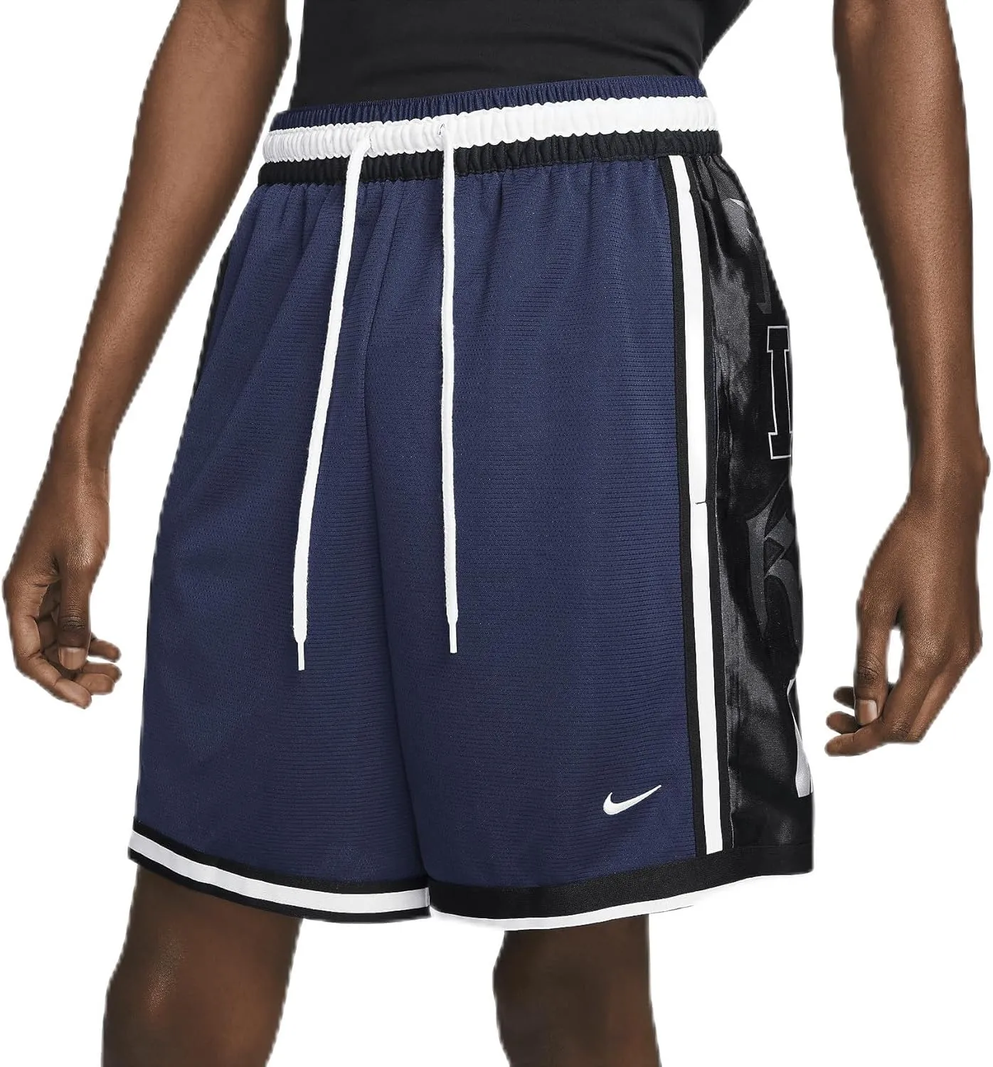 Nike Dri-FIT DNA Men's 8" Basketball Shorts (Midnight Navy/Midnight Navy/Dark Obsidian/, DX0255-410) Size Large