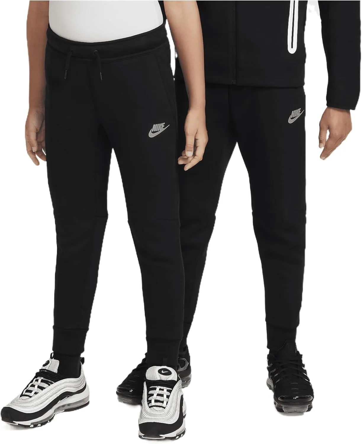 Nike Sportswear Tech Fleece Big Kids' Reflective Joggers (FZ5434-010, Black)