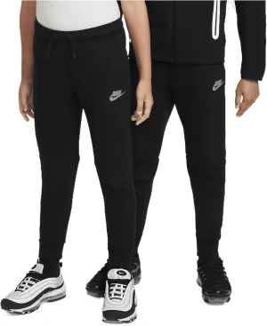 Nike Sportswear Tech Fleece Big Kids' Reflective Joggers (FZ5434-010, Black)