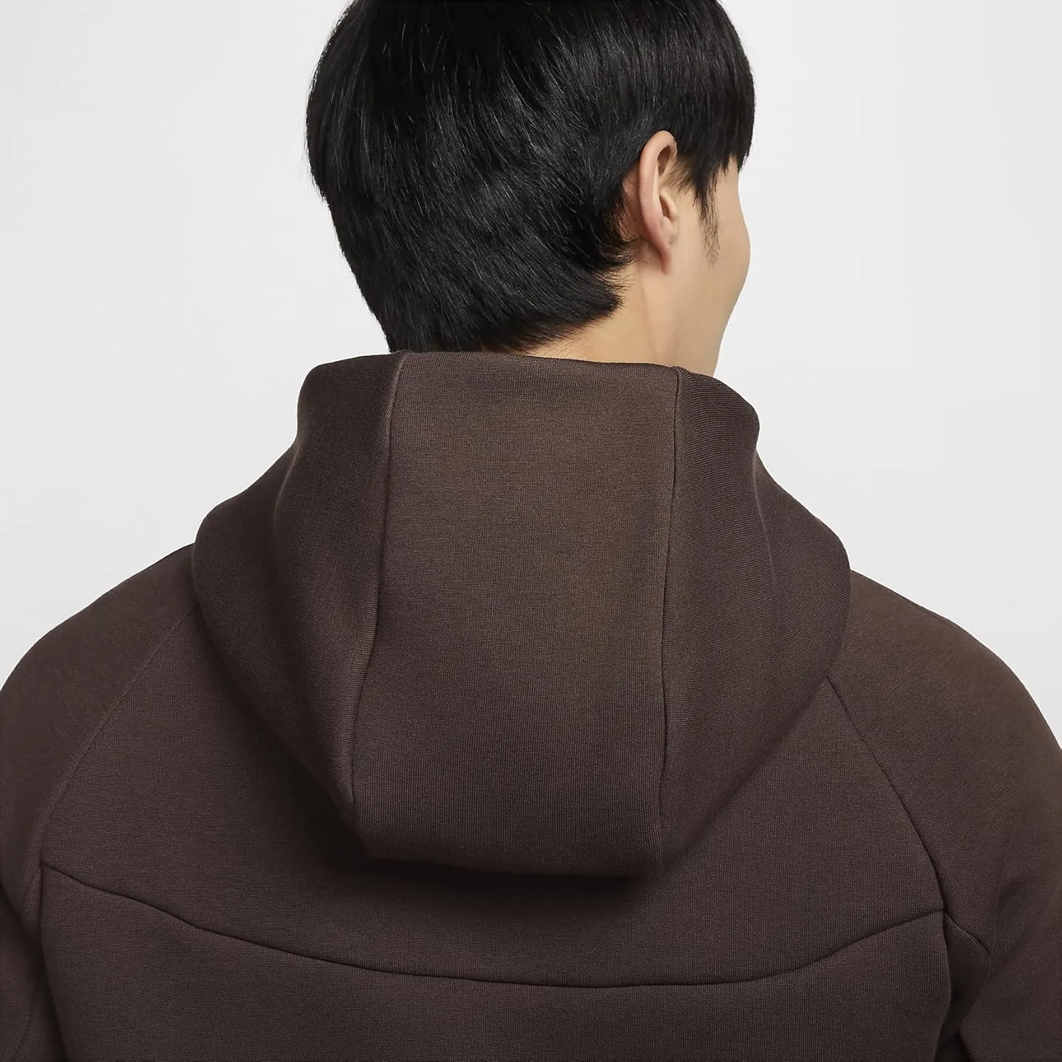 Nike Tech Men's Full-Zip Windrunner Hoodie (HV0949-237, Baroque Brown/Black)