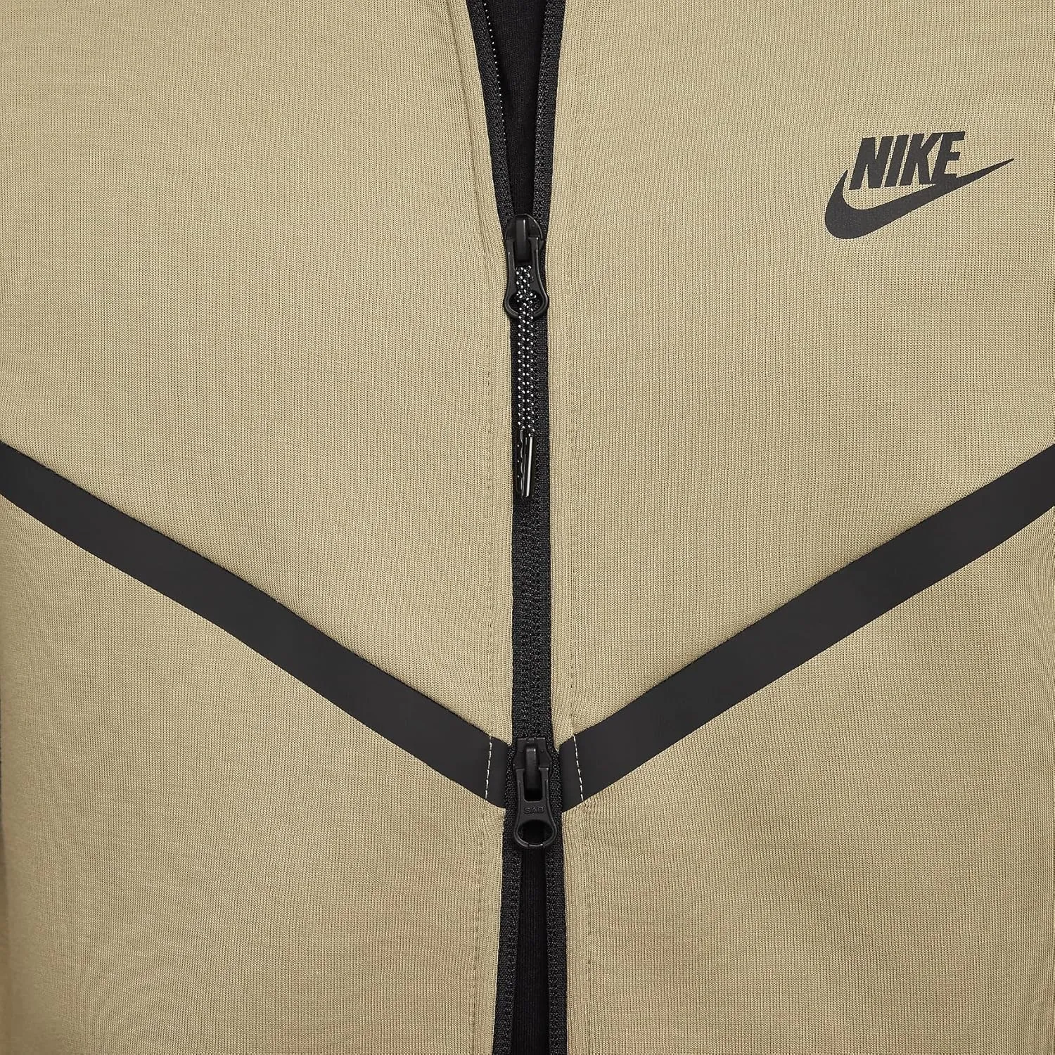 Nike Tech Men's Full-Zip Windrunner Hoodie (HV0949-277, Neutral Olive/Black)