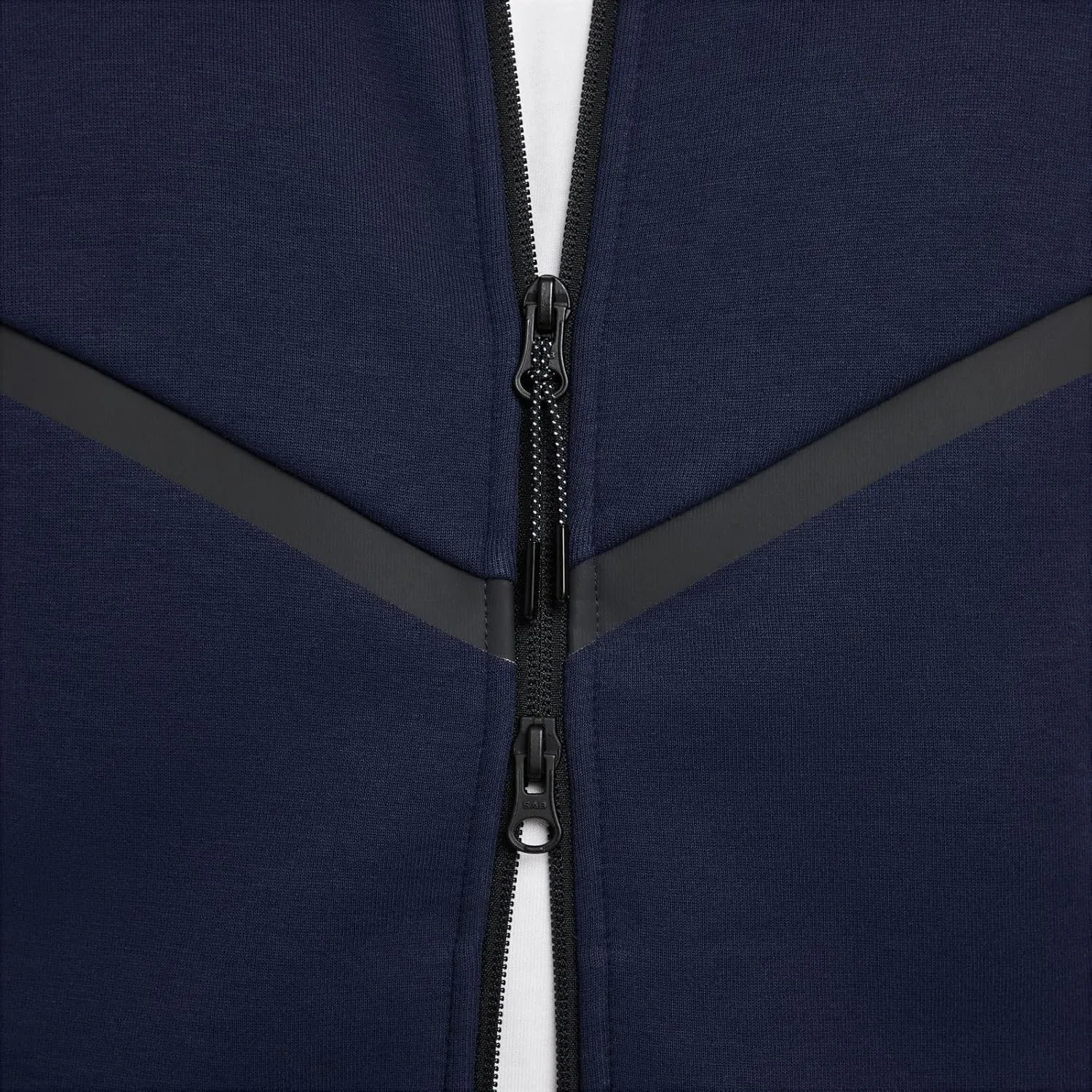 Nike Tech Men's Full-Zip Windrunner Hoodie (HV0949-451, Obsidian/Black)