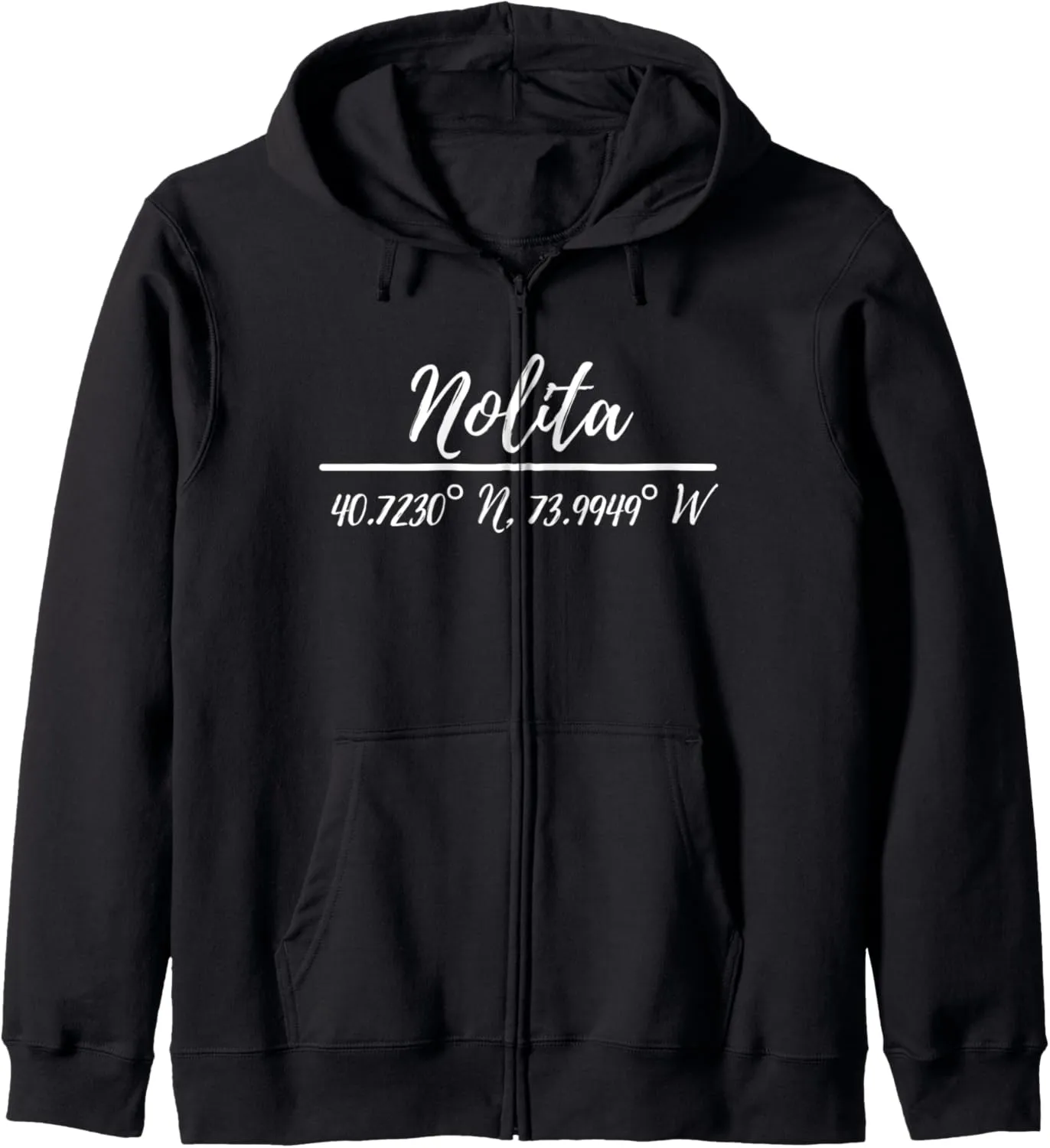 Nolita New York NY Neighborhood Latitude Longitude Zip Hoodie