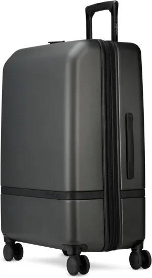 NOMATIC Check-in Luggage - Premium Heavy-Duty Checked Luggage - Expandable Deep Olive Suitcase for Easy Check-In - Maximize Space with Compression Straps, Hard Case Luggage for Men and Women