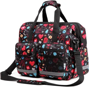Nurse Doctor Duffle Bag Medical Nursing College School Student Essentials Supplies Home Health Nurse Clinical Duffel Bag Work Nursing CNA Accessories Gift for New Er LPN Rn Professional Assistant