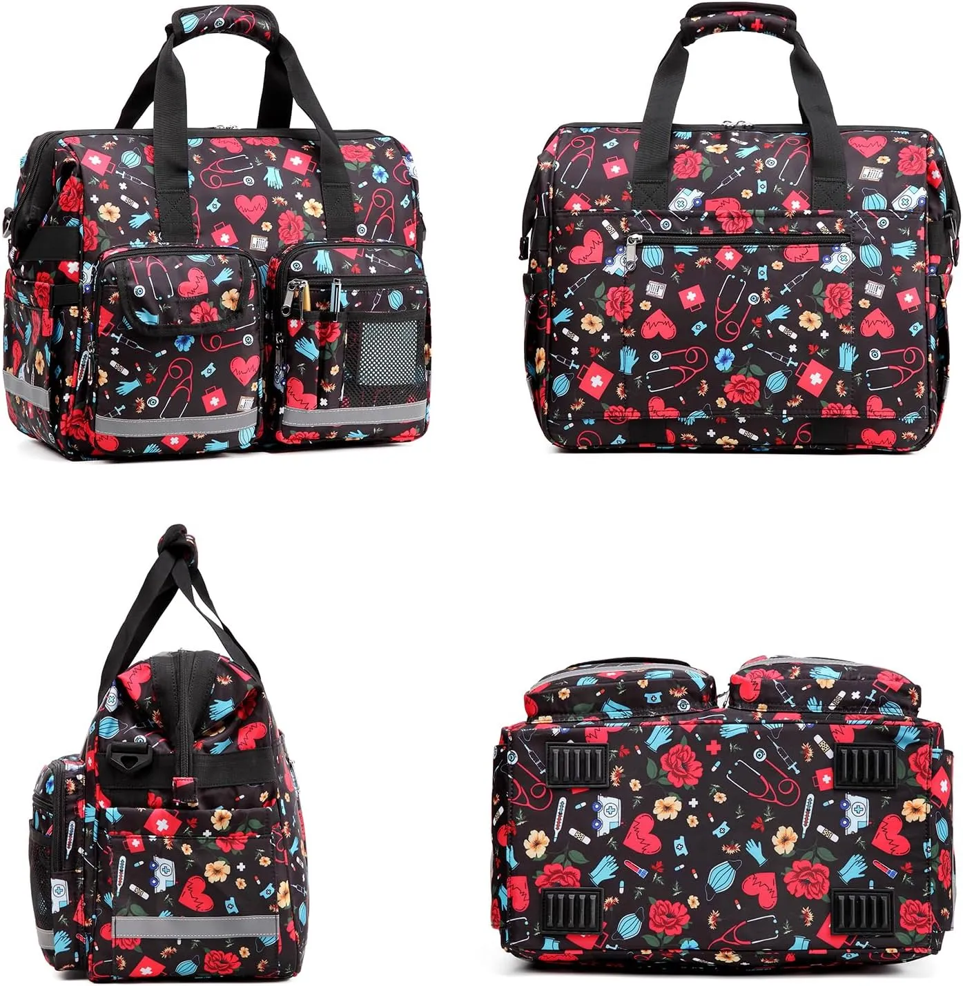 Nurse Doctor Duffle Bag Medical Nursing College School Student Essentials Supplies Home Health Nurse Clinical Duffel Bag Work Nursing CNA Accessories Gift for New Er LPN Rn Professional Assistant
