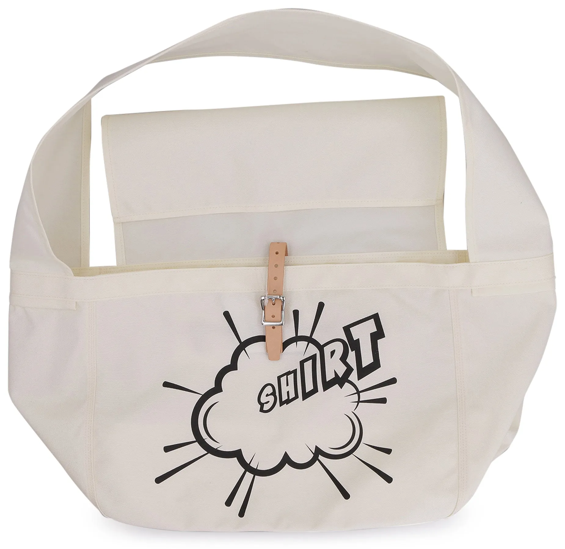 Nylon messenger-bag