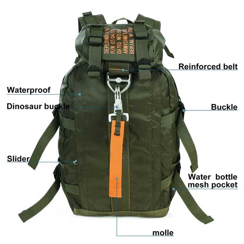 Nylon Waterproof Backpack for Men & Women