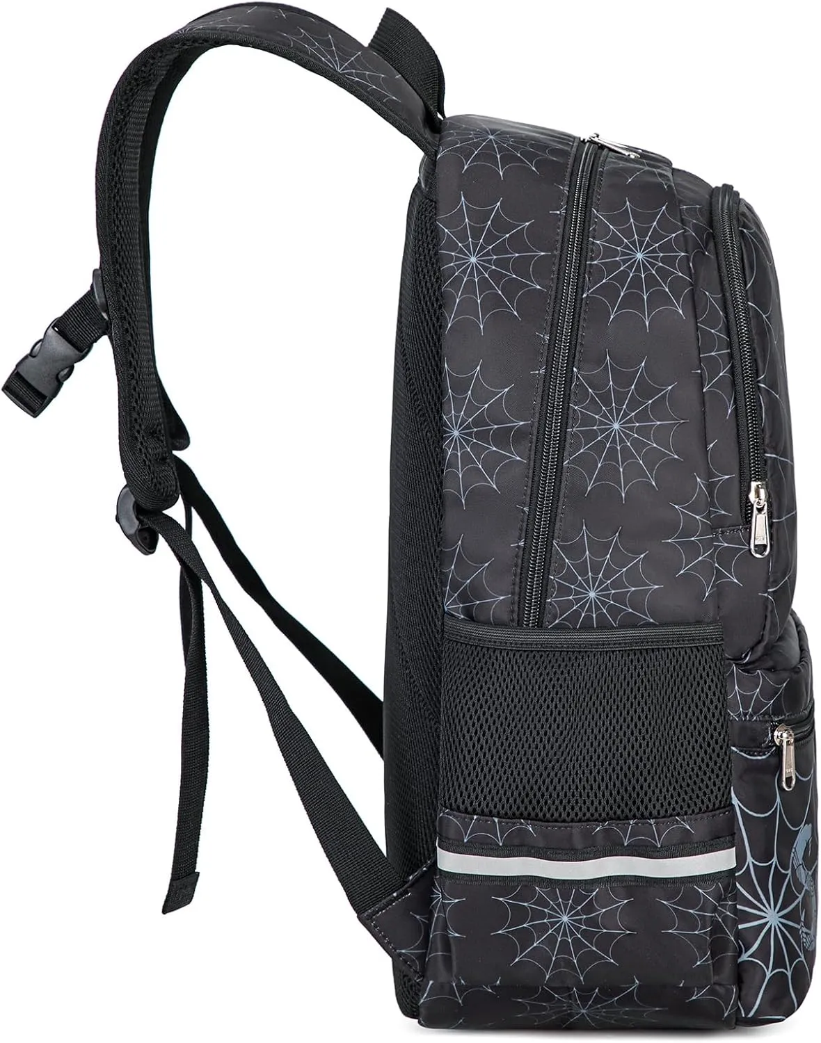 Octsky Kids Backpack for School Boys Backpack with Lunch Box Elementary Bookbag, Black 3pcs