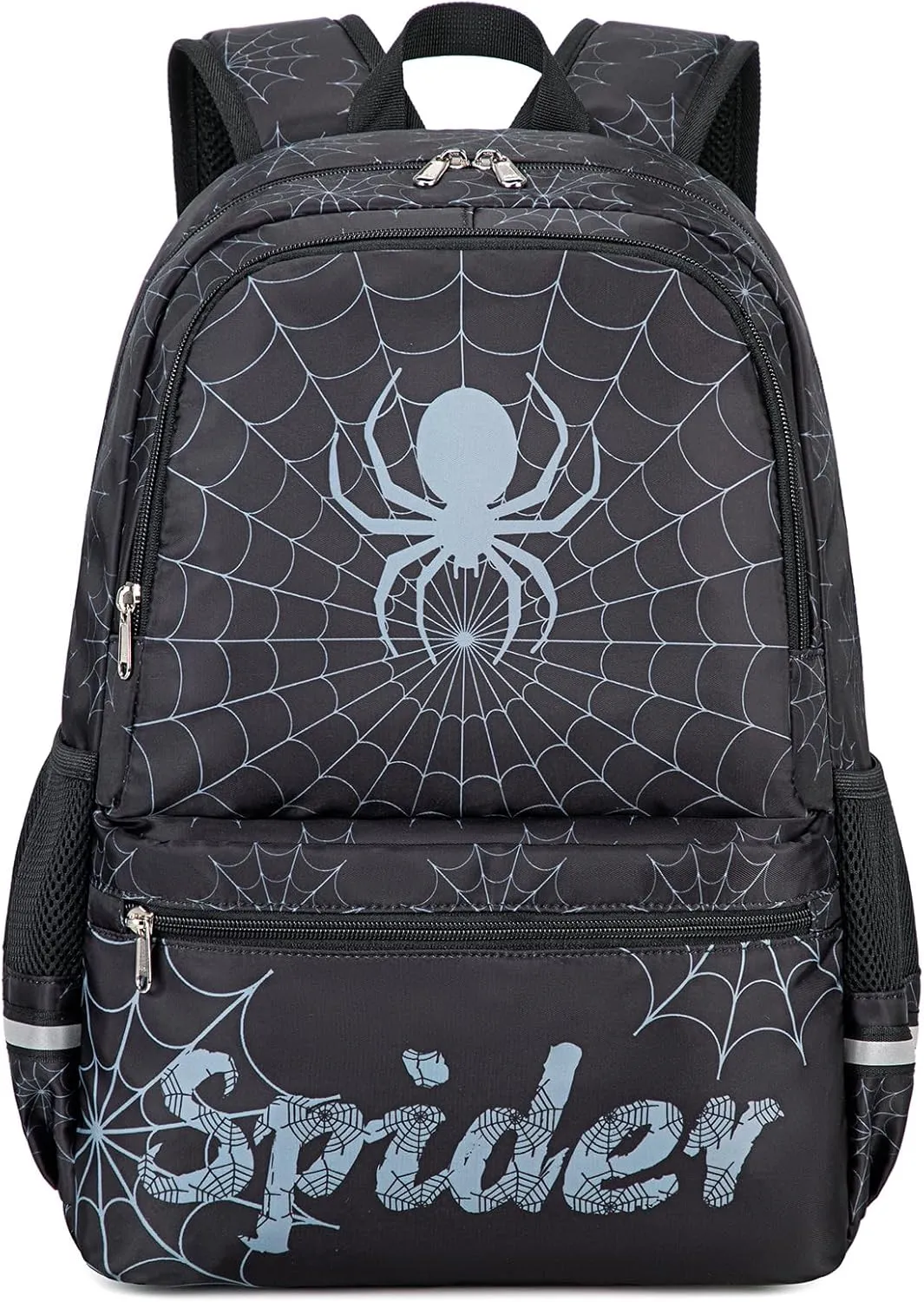 Octsky Kids Backpack for School Boys Backpack with Lunch Box Elementary Bookbag, Black 3pcs