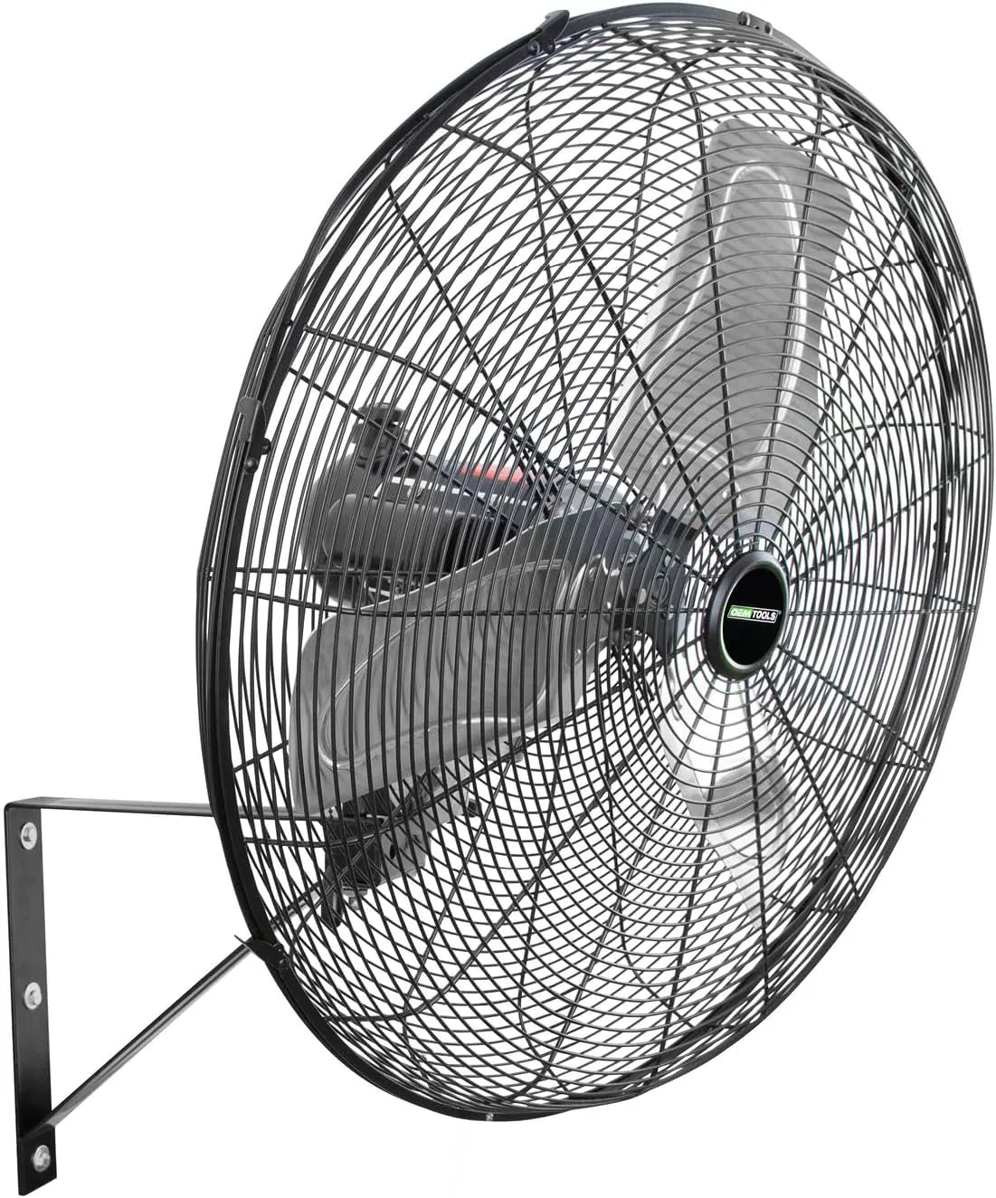 OEMTOOLS OEM24894 30" Outdoor Oscillating Wall Mount Fan, 3-Speed Wall Mounted Fan for Garage or Patio, 7200 CFM Airflow Heavy Duty Fan, Waterproof Industrial Fans Heavy Duty