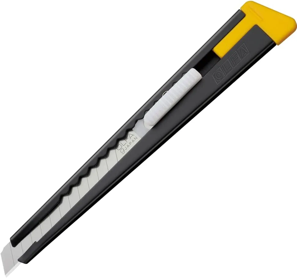 OLFA 9mm Precision Utility Knife (180) - Multi-Purpose Retractable Precision Knife w/Snap-Off Blade, Replacement Blades: Any OLFA 9mm Blade