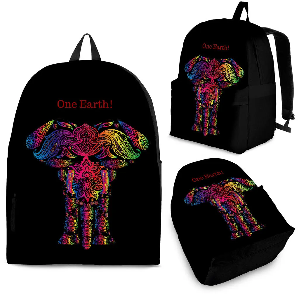 One Earth Elephant Backpack