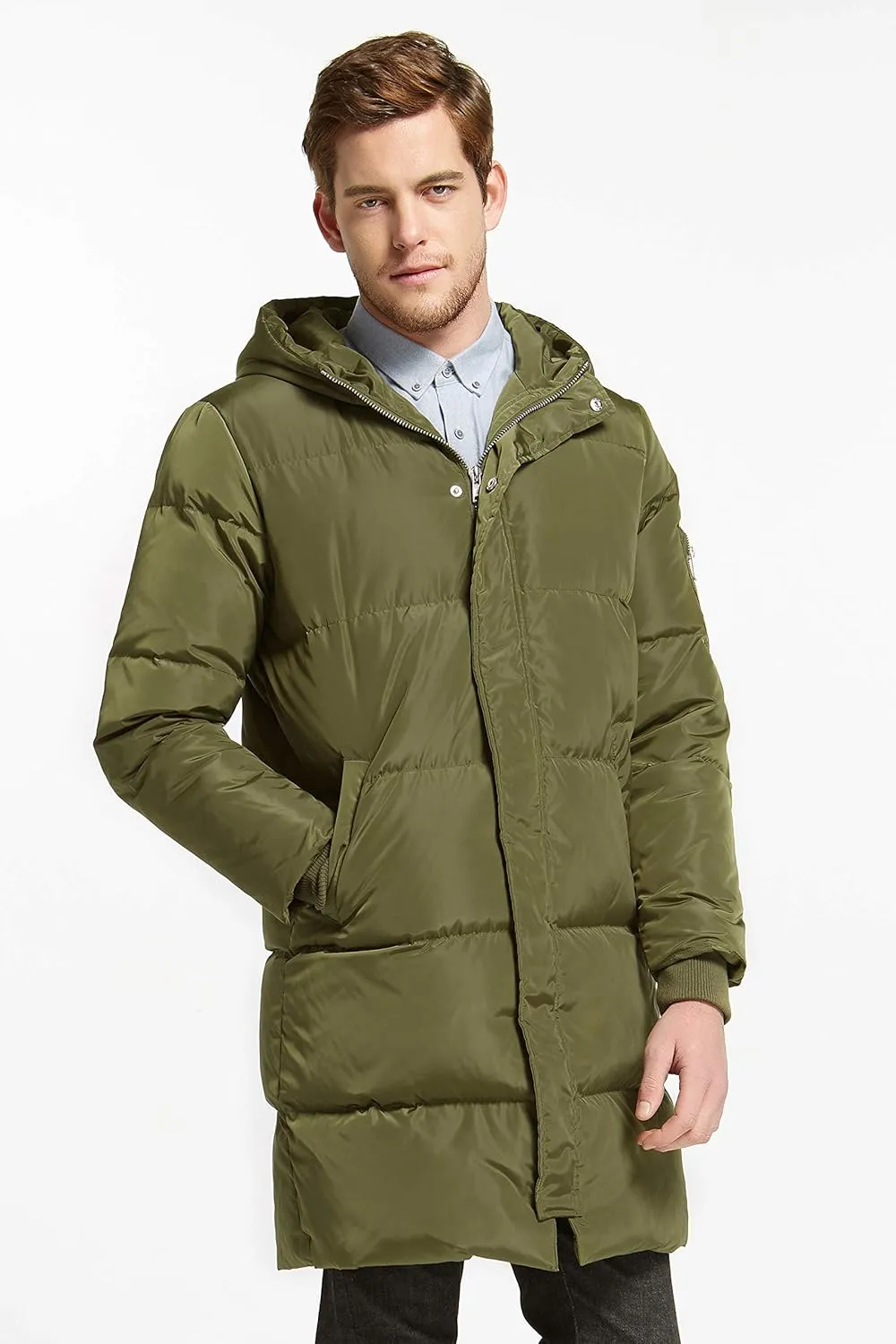 Orolay Men’s Thickened Down Jacket Winter Warm Down Coat