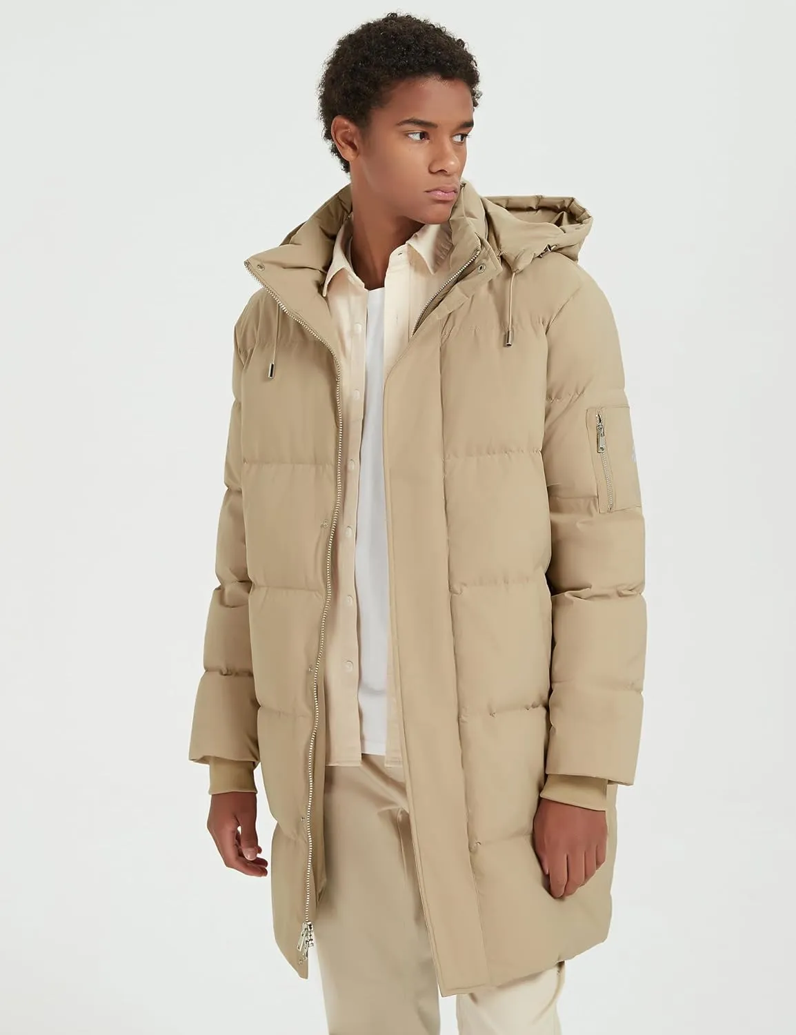 Orolay Men’s Thickened Down Jacket Winter Warm Down Coat