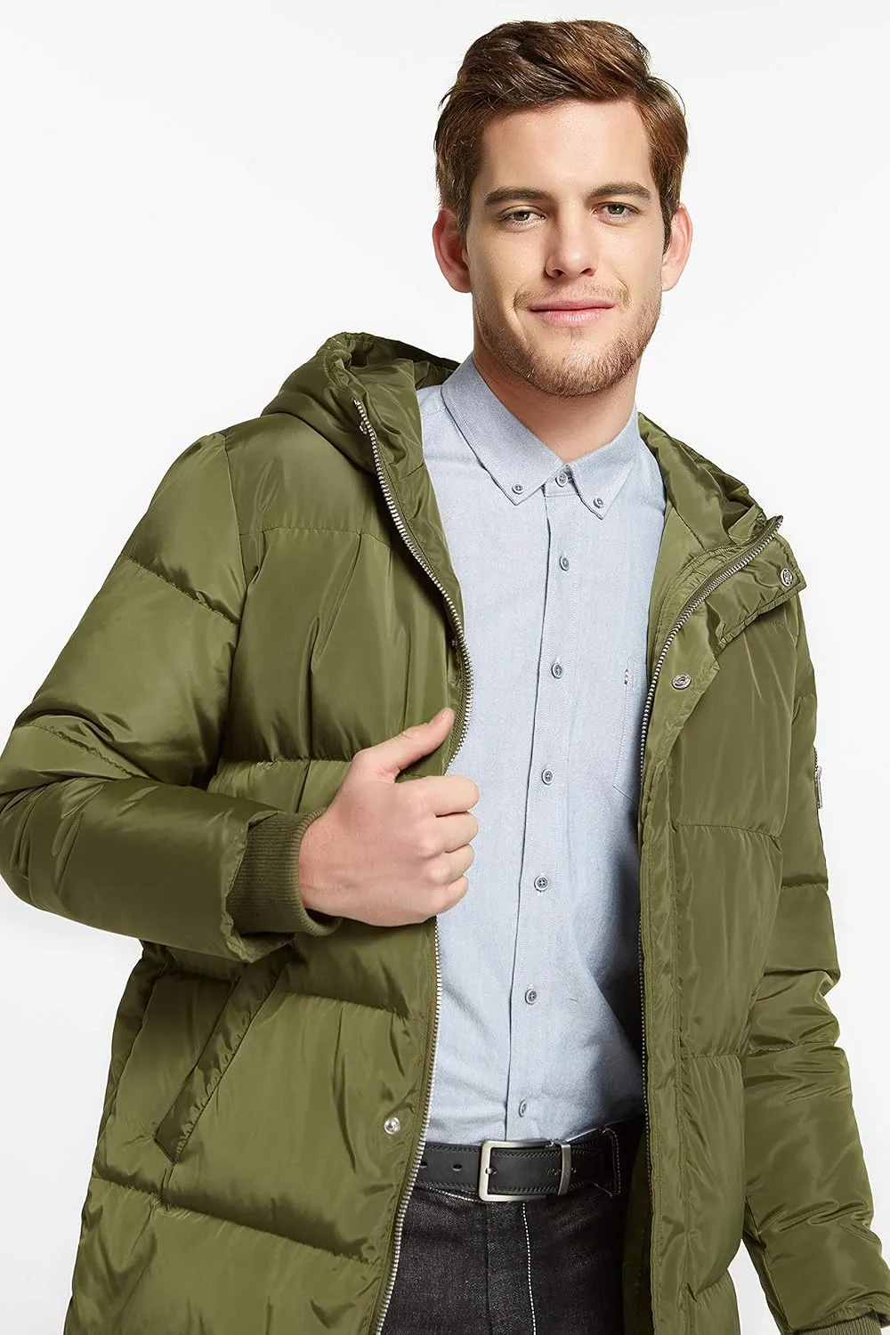 Orolay Men’s Thickened Down Jacket Winter Warm Down Coat