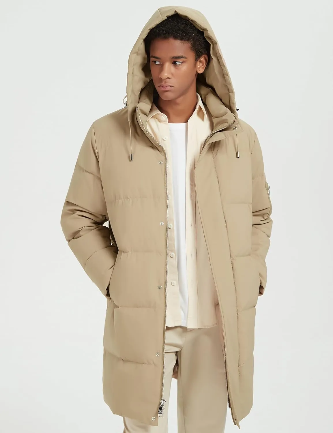 Orolay Men’s Thickened Down Jacket Winter Warm Down Coat