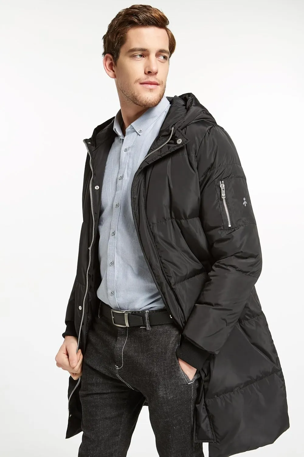 Orolay Men’s Thickened Down Jacket Winter Warm Down Coat