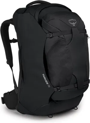 Osprey Fairview 70L Women's Travel Backpack, Black