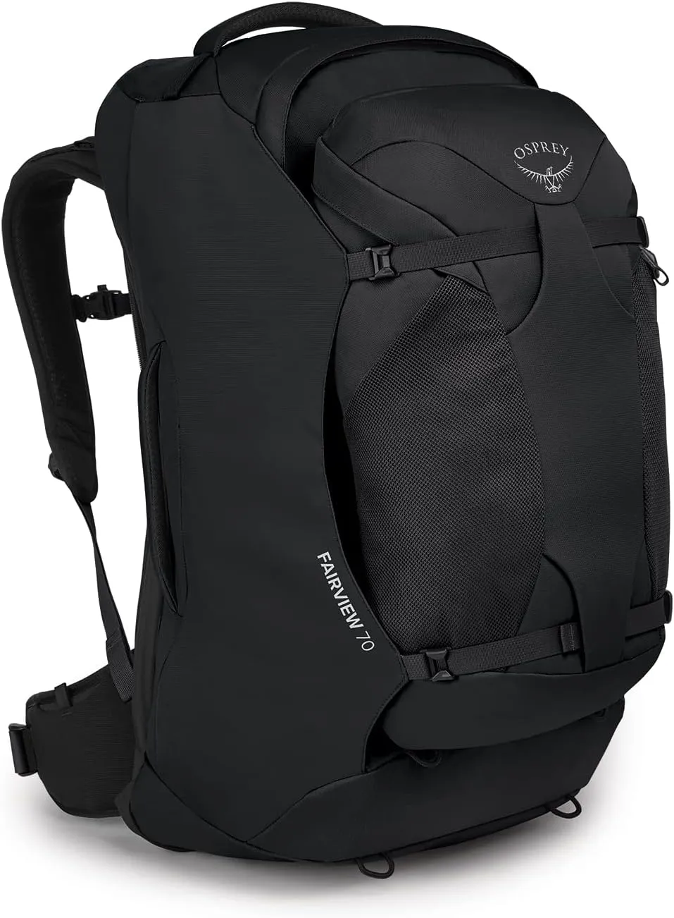 Osprey Fairview 70L Women's Travel Backpack, Black