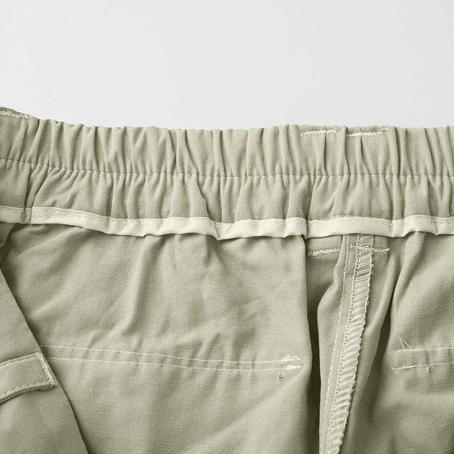 Outdoor Cargo Shorts for Men Durable Water Resistant Hiking Camping Utility Pockets Stretch Waist Design