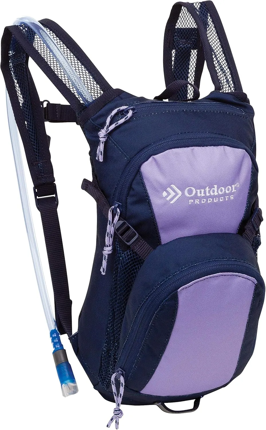 Outdoor Products Tadpole Hydration Pack (Black) (Violet Tulip)