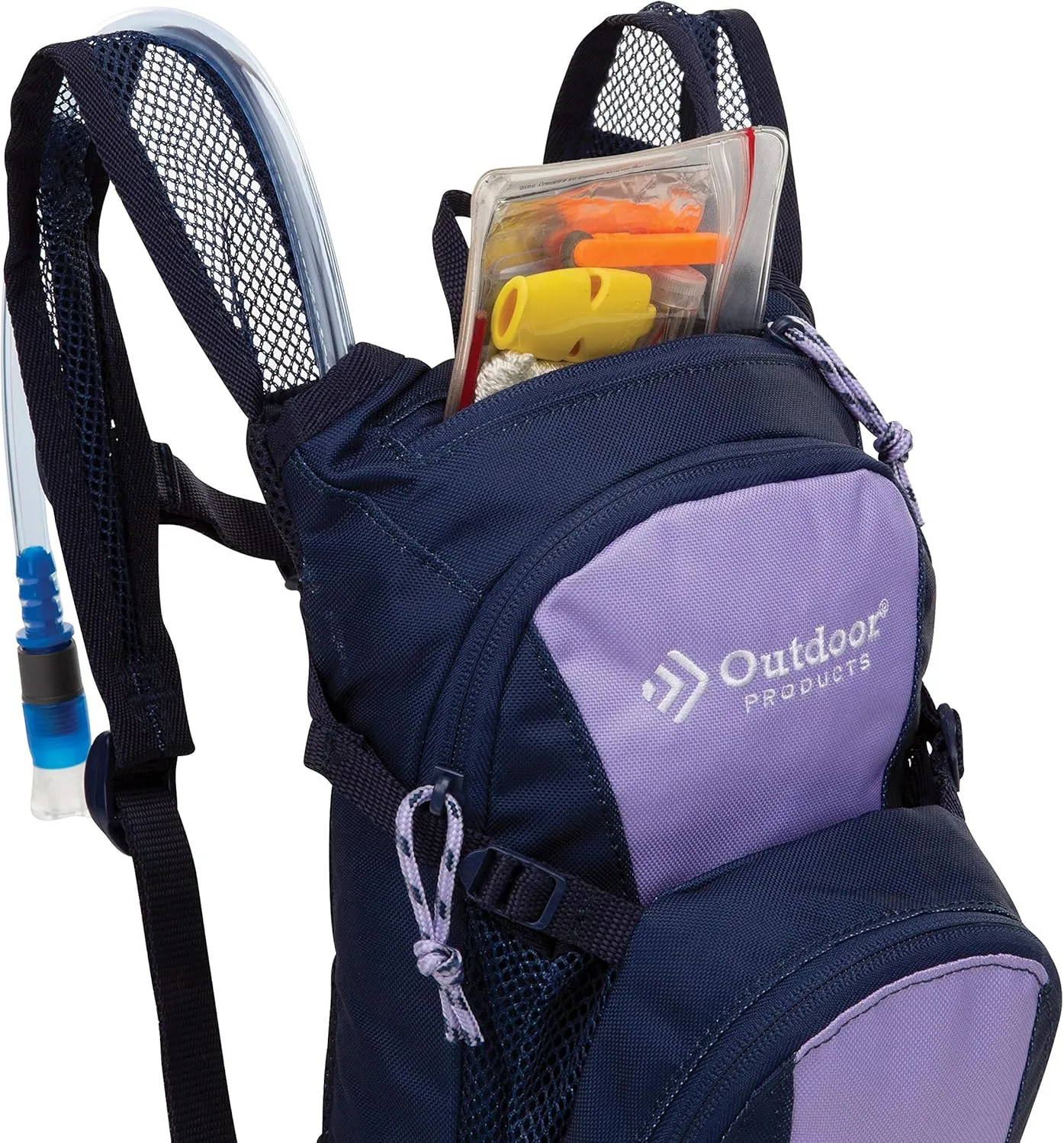 Outdoor Products Tadpole Hydration Pack (Black) (Violet Tulip)
